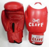 Перчатки бокс CLIFF Tiger Star DX красные