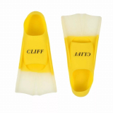 Ласты CLIFF BF11 короткие желто-белые