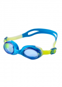 Очки для плавания VIRTEY G600 детские синий/лайм