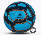 Мяч футбольный SELECT Classic V22 815320-229 №5 32панели ПВХ синий/черный/оранжевый