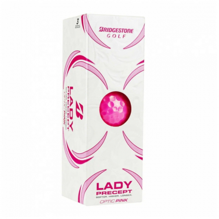 Мяч гольф Bridgestone Lady Precept BGB1LPX розовый