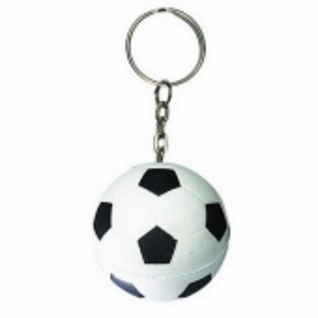 Брелок с цепочкой и кольцом для ключей Q011A футбол