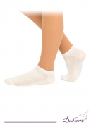 Носки спорт KORRI ДН8 детские укороченный паголенок (сетка) 78%ХБ 20%ПА 2%эластан белый