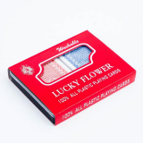 Карты игральные пластик 54шт Lucky flower 25мкм 8.7×5.7 см 430992