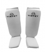 Защита голень-стопа Virtey х/б SS01 белый