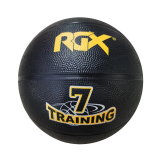 Мяч б/б АК RGX-BB-09 Sz7 №7 резиновый черный/желтый