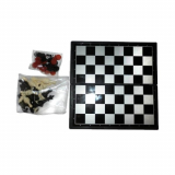 Набор 3в1 магнит-пластик CLIFF 2029 (шахматы шашки нарды)