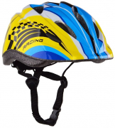 Шлем защитный АК Racing плотный пенополистерол с верхним покрытием из ABS пластика синий