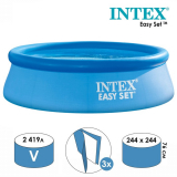 Бассейн надув INTEX Easy Set 244*76см 28110 ИП