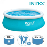 Бассейн надув INTEX Easy Set 183х51см 28101 ИП