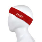 Повязка на голову CLIFF 80%ХБ 12% эластан 8% нейлон красный