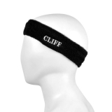 Повязка на голову CLIFF 80%ХБ 12% эластан 8% нейлон черный