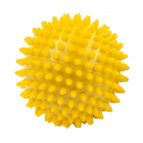 Мяч массажный 8см мягкий SPRINTER надувной желтый 07114