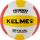 Мяч волейбольный KELME 8203QU5017-613 №5 18 панелей машинная сшивка красно/желтый
