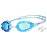 Очки для плавания взрослые ONLITOP + беруши голубой 581630