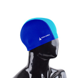 Шапочка для плавания полиэстер АК CAP 033D двухцветная