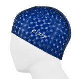 Шапочка для плавания полиуретан CLIFF CS530 3D  темно-синий