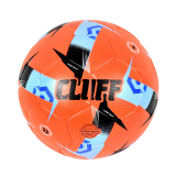 Мяч футбольный CLIFF HS-3243 №4 с отскоком PU Hibrid оранжевый
