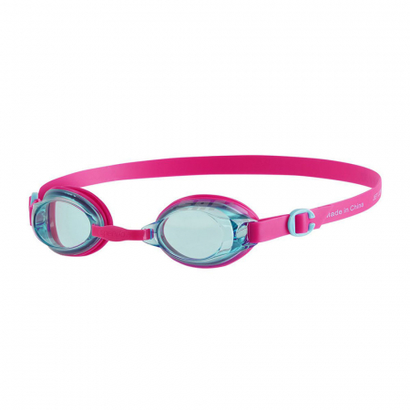 Очки для плавания подростковые SPEEDO Hydropure Jet Jr8-09298B981A голубые линзы розовая оправа
