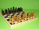 Шахматы гроссмейстерские Колорит в деревянной коробке