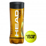 Мяч для большого тенниса HEAD TOUR 3B 570703 ITF сукно натуральная резина 3шт