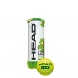 Мяч для большого тенниса HEAD TIP Green 578133 фетр натуральная резина желто-зеленый 3шт