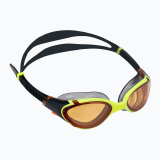Очки для плавания взрослые SPEEDO Biofuse 2.0 8-00233214507 ораньжевые линзы желтая оправа