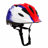 Шлем защитный АК Tricolor плотный пенополистерол с верхним покрытием из ABS пластика