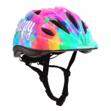 Шлем защитный АК Happy плотный пенополистерол с верх.покрытием из ABS пластика розовый