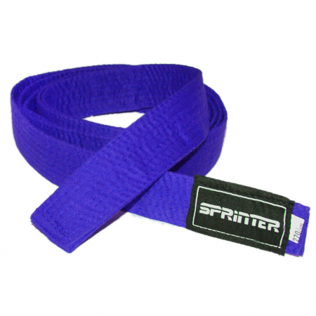 Пояс для кимоно SPRINTER 100%хлопок синий