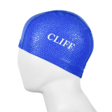 Шапочка для плавания полиуретан CLIFF 7D синий