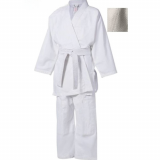 Кимоно для дзюдо АК STANDARD куртка 435г/м2 брюки 200-220г/м2 100%хлопок белый