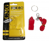 Свисток пластиковый FOX80 CL08 судейский без шарика Люкс