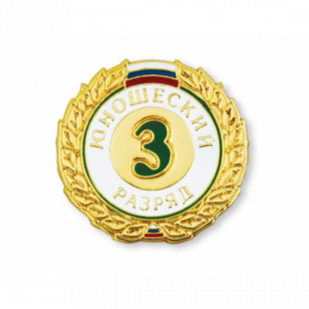 Значок 3-й юношеский разряд И