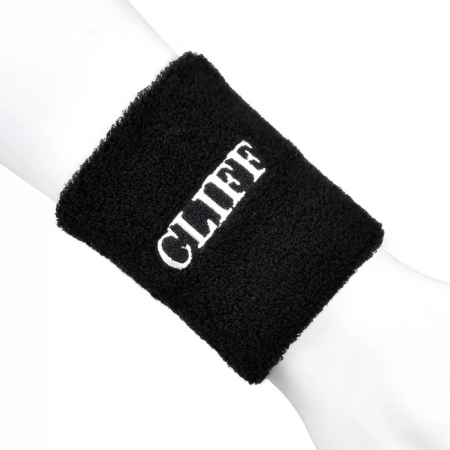 Напульсник CLIFF хлопок черный