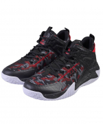 Кроссовки баскетбол Jogel Launch  Playmaker  Black/red черный/красный