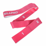 Эспандер для фитнеса лента-петля эластичная с захватами SILAPRO  093-012