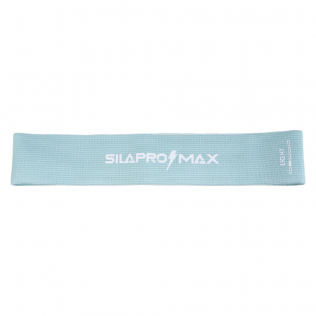 Эспандер для фитнеса лента-петля латекс/полиэстер 330*58мм LIGHT SILAPRO Max 093-024 
